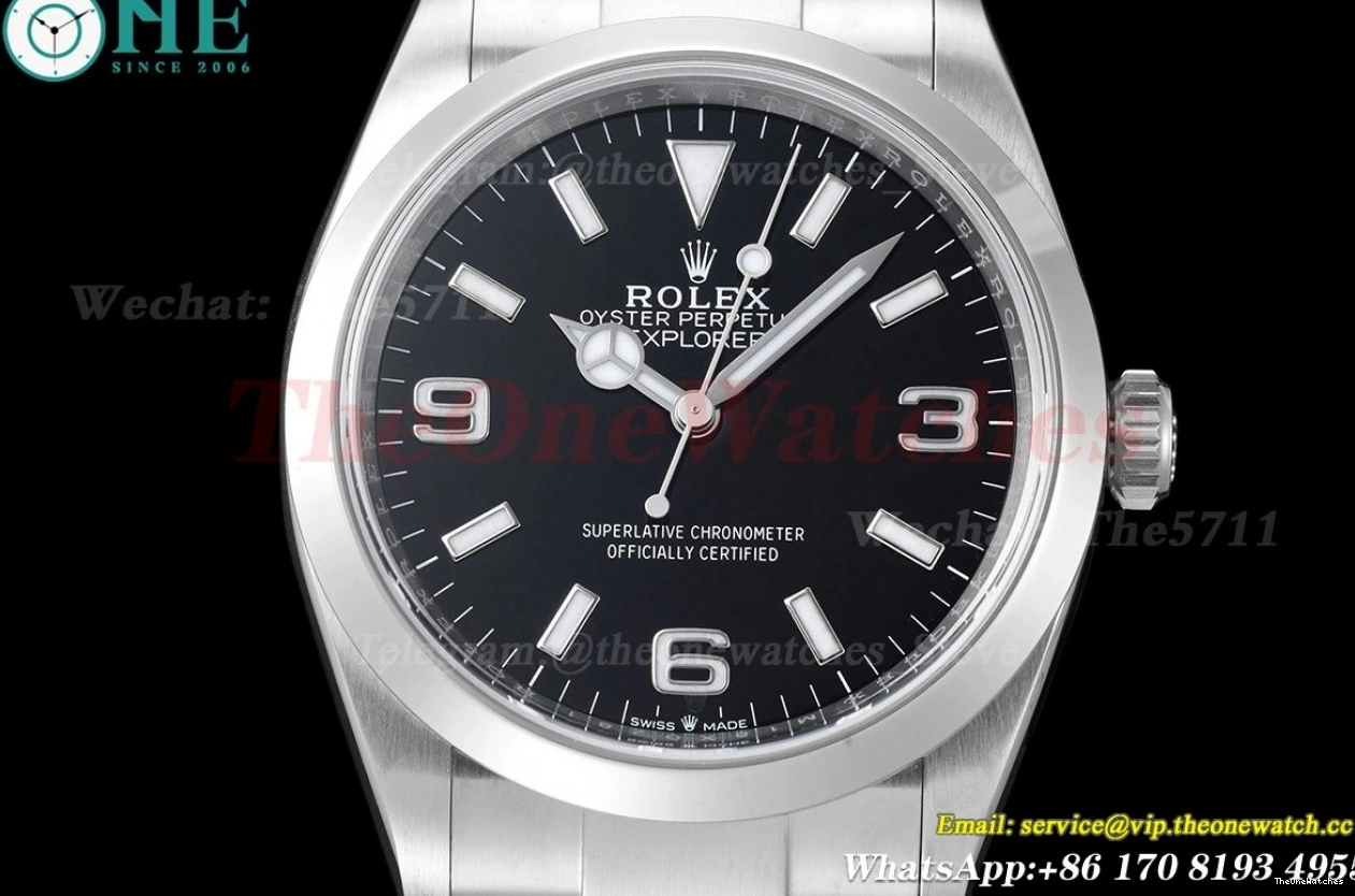 36mm 124270 SS SS I VS3230 Black Dial VSF Explorer 0212